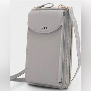 Original STL Crossbody Clutch Wallet in Gray